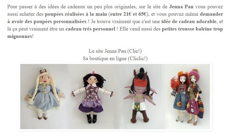 jenna pan rainbowdrache lifestyle idées cadeaux noël