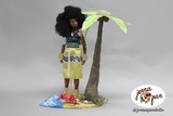 Jenna pan création de personnage ooak unique dollightful tropical collaboration 2019 poupées doll dolls poupées handmade fait main charadesign princess princesse craft diy doll custom art artisanat artisan 