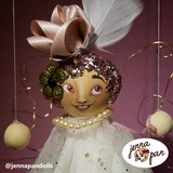 charlestone vintage bead jennapandolls camille pagniez cork city jenna pan dolls handmade dolls doll puppet illustration ooak craft made in ireland handmade fabric fimo