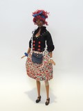 jenna pan doll poupée fait main handmade custom modèle unique ooak vintage vanessa fan mattel barbie fashionistas 